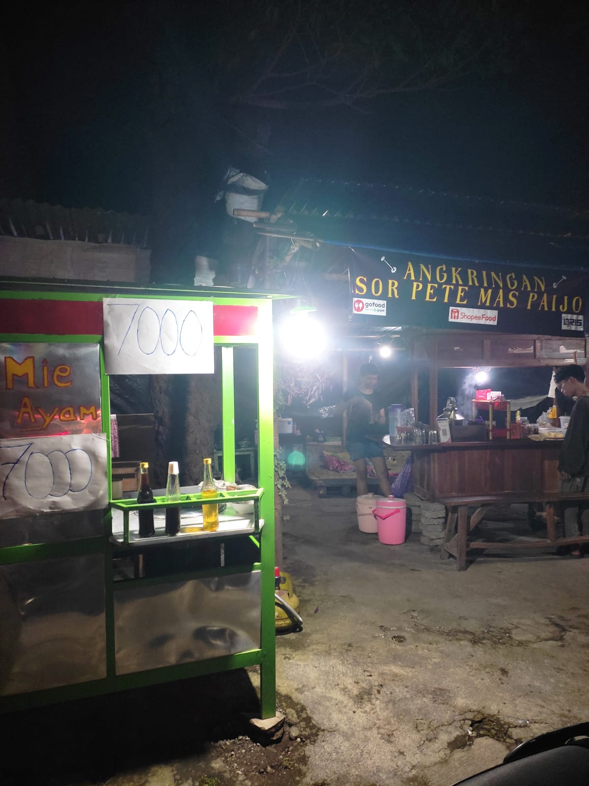 Angkringan Sor Pete mas paijo — Bantul