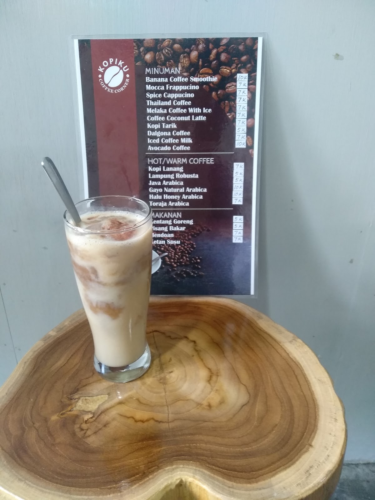 "KOPIKU" Coffee Corner — Kraton