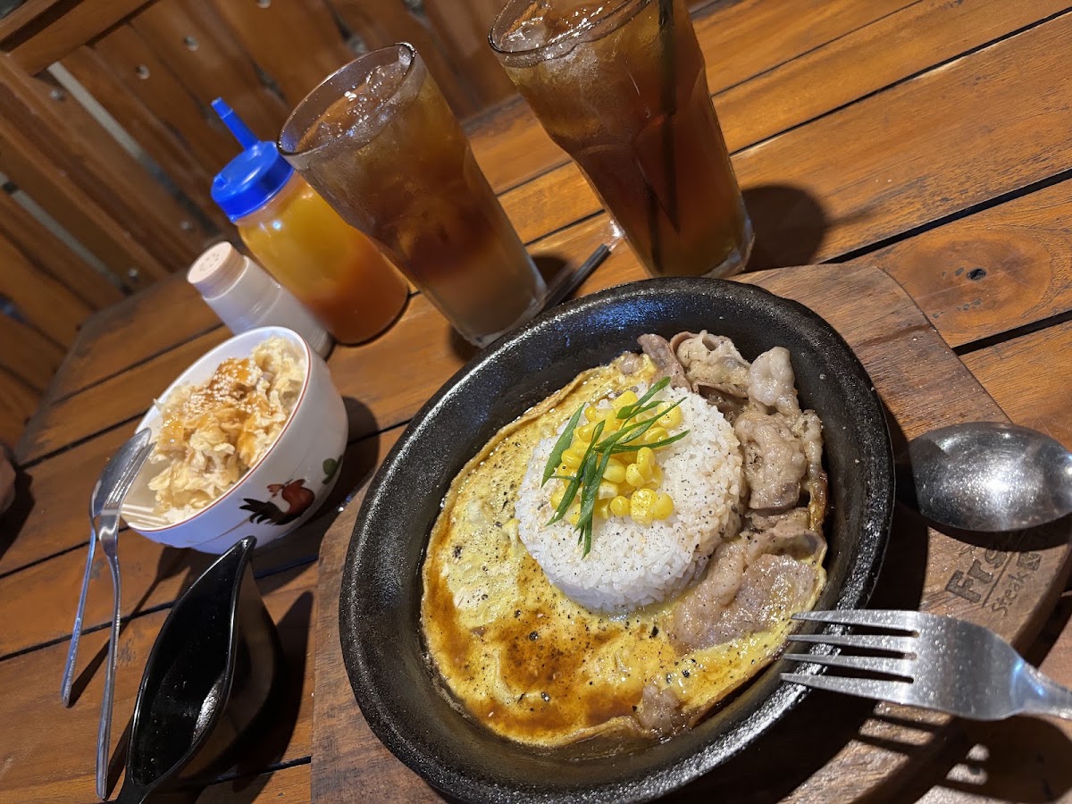 Pepper rice&ice coffe latte fresh — Bantul